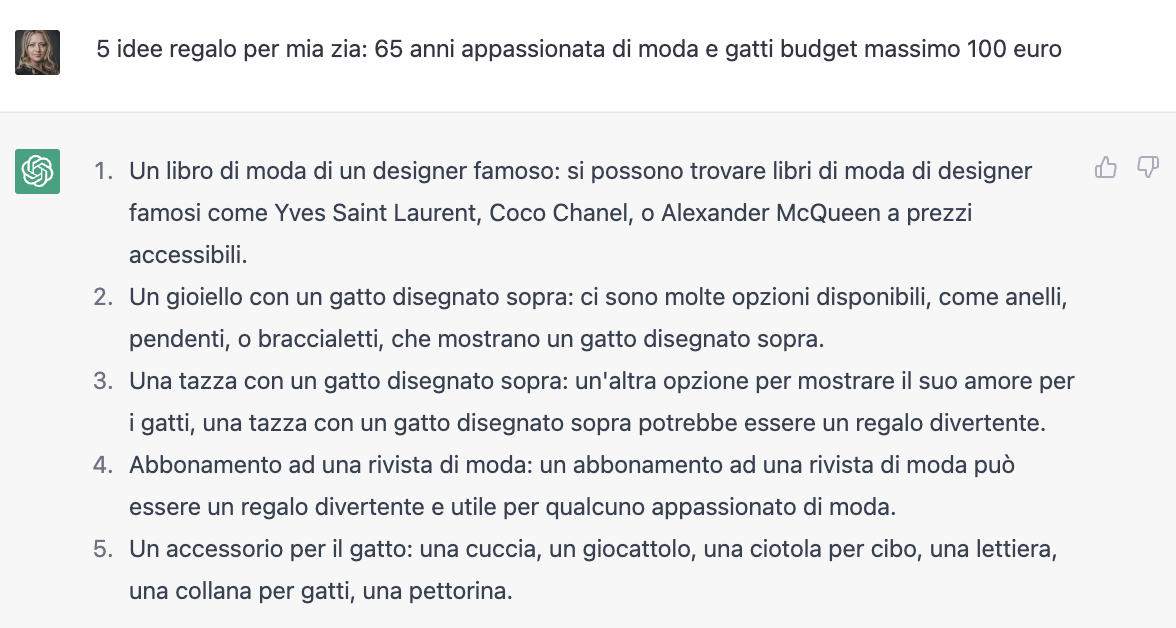 domande chatgpt