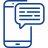 message-on-phone